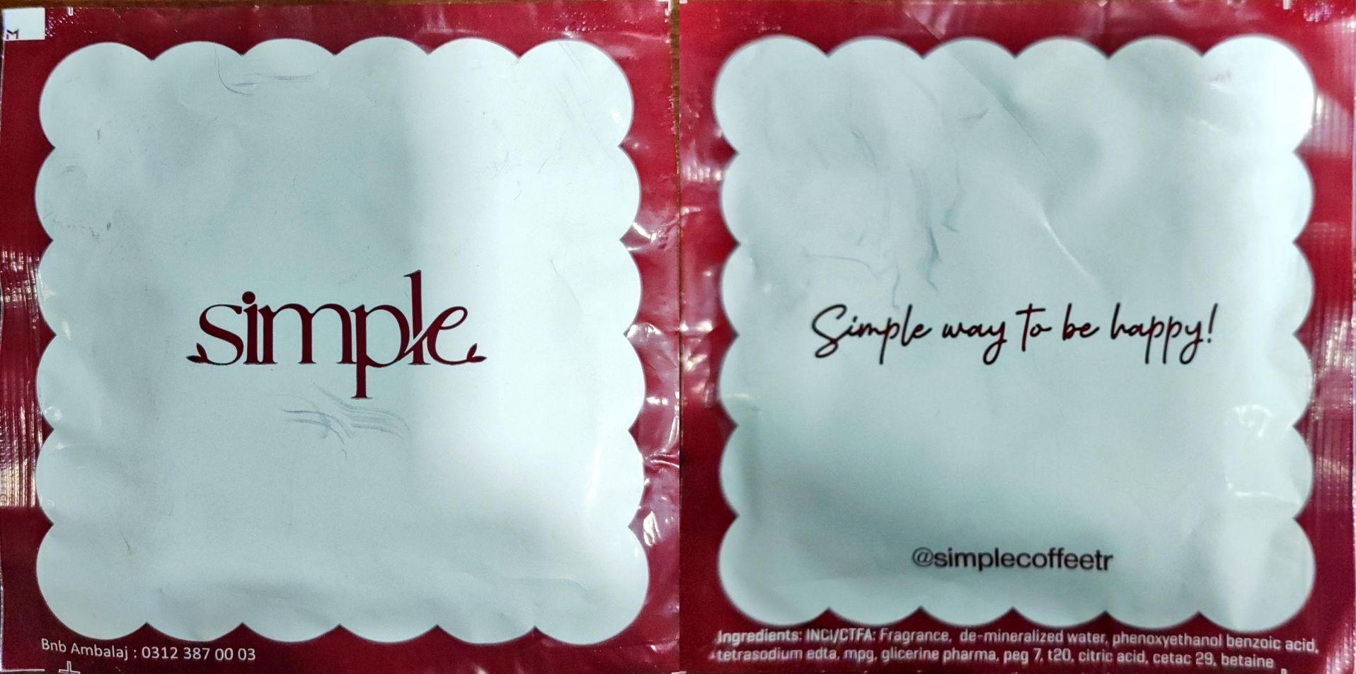 0852 Simple - Akaretler